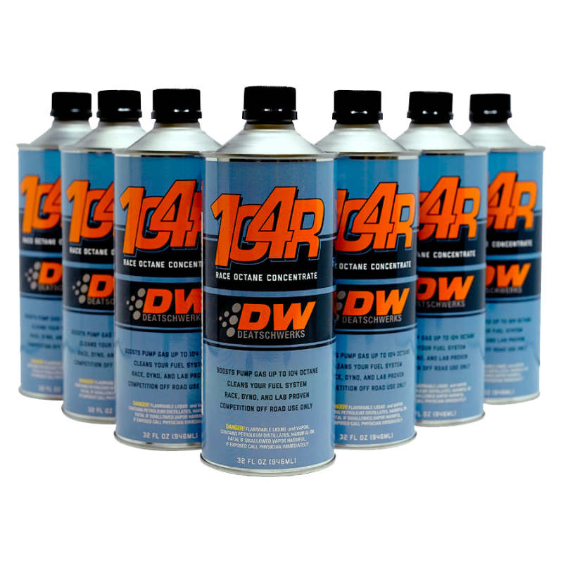 DeatschWerks 104R Race Octane Booster 32oz. Cans - Case of 8