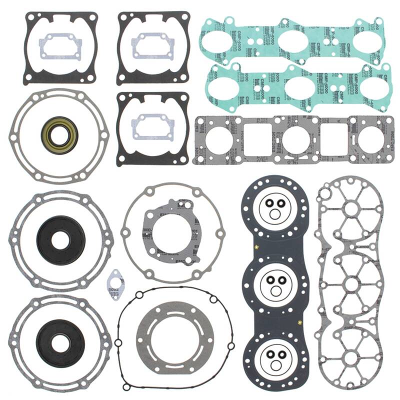 Vertex Pistons Complete Gasket Kt W/Oil Seals