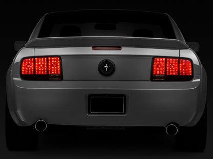 Raxiom 05-09 Ford Mustang Tail Lights- Black Housing (Smoked Lens)