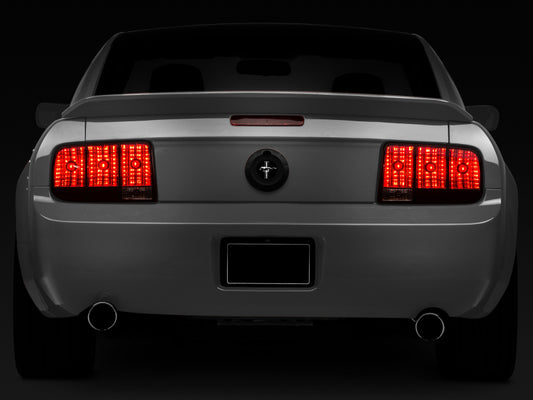 Raxiom 05-09 Ford Mustang Tail Lights- Black Housing (Smoked Lens)