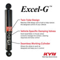 KYB 14-16 Acura MDX / 17-20 Acura MDX Base/SH-AWD / 16-22 Honda Pilot Excel-G Strut - Rear