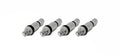 Torque Solution Billet TPMS Valve Stem Kit (Silver) 2008+ Subaru Legacy Impreza WRX / STi
