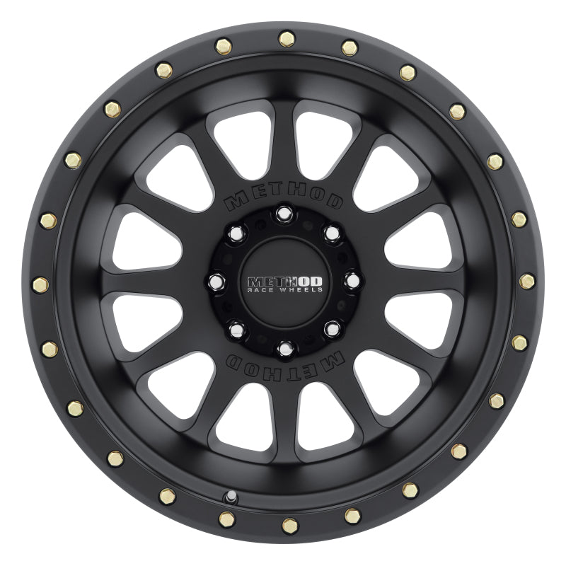 Method MR605 NV 20x10 -24mm Offset 8x170 124.9mm CB Matte Black Wheel