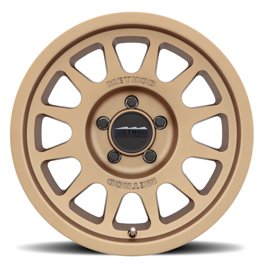 Method MR703 17x8.5 +35mm Offset 5x150 110.5mm CB Method Bronze Wheel