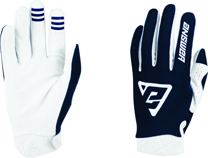 Answer 23 Peak Glove Navy/White Youth - Large