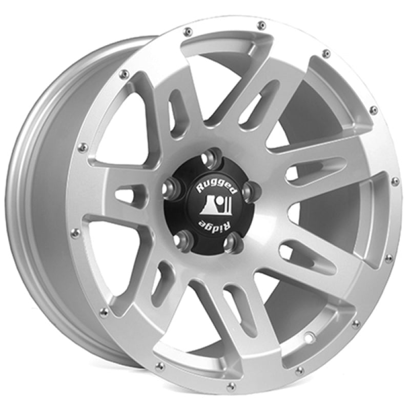 Rugged Ridge XHD Wheel Silver 18x9 07-18 Jeep Wrangler JK