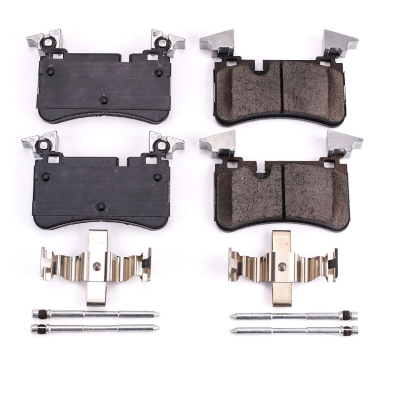 Power Stop 08-13 Mercedes-Benz C63 AMG Rear Z17 Evolution Ceramic Brake Pads w/Hardware