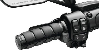 Kuryakyn Heated ISO Grips Throttle-By-Wire Gloss Black