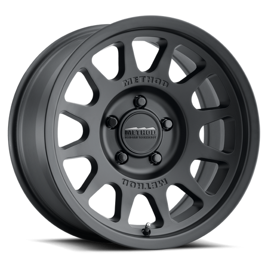 Method MR703 17x7.5 +50mm Offset 5x130 78.1mm CB Matte Black Wheel