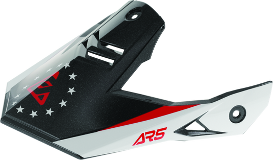 Answer AR5 Rally Visor - Red/Black