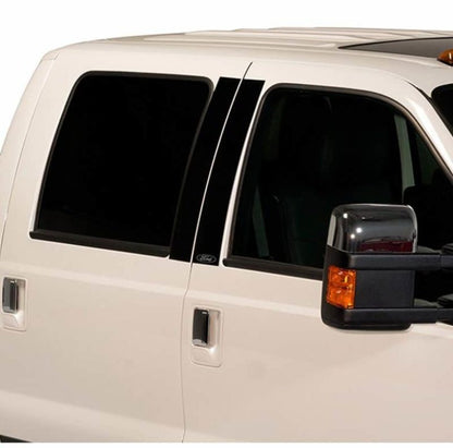 Putco 17-20 Ford SuperDuty - Crew Cab / SuperCab w/ Keypad Black Platinum Pillar Posts Classic