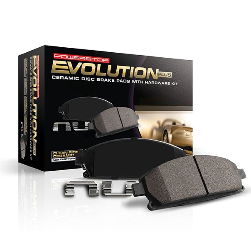 Power Stop 20-21 Ford Mustang Rear Z17 Evo Ceramic Brake Pads w/Hardware