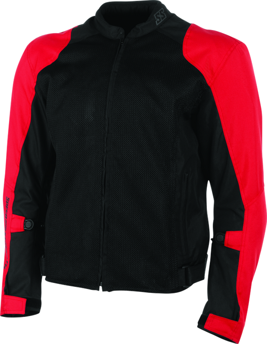 Speed and Strength Lightspeed Mesh Jacket Red/Black - XL