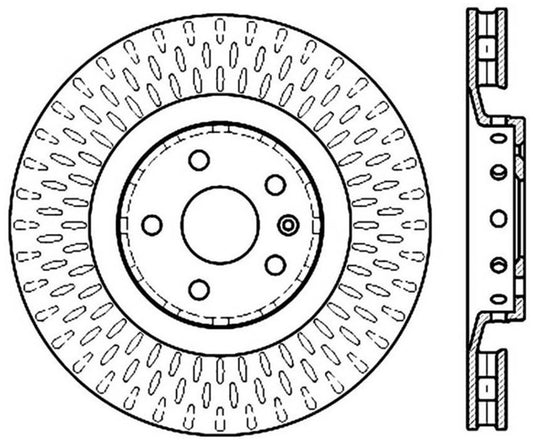 StopTech Slotted Sport Brake Rotor