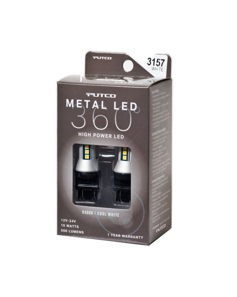 Putco 3157 - White Metal 360 LED