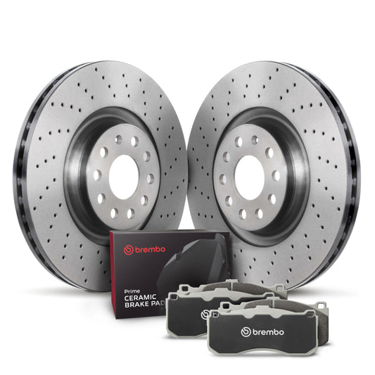 Brembo OE 04-13 Mazda 3/10-13 3 Sport Rear Disc Brake Kit