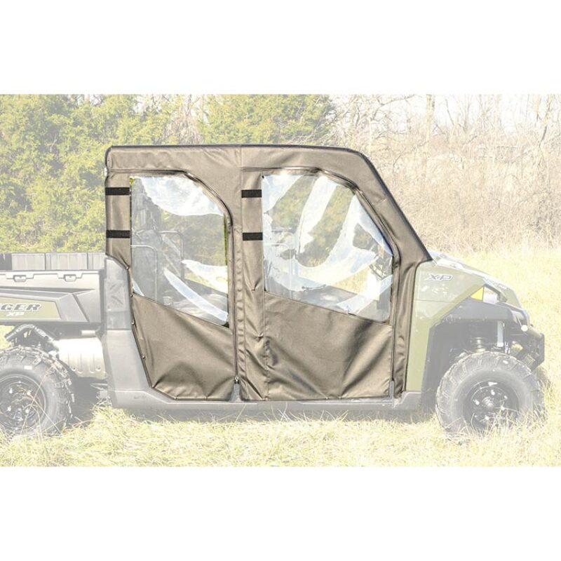 Seizmik 14-19 Polaris 1000 Ranger XP Crew Soft Doors w/ Zippers Kit