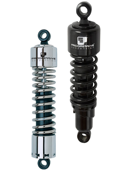 Progressive Cruiser 412 Series Shocks 13.0in - Chrome