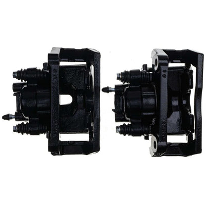 Power Stop 11-18 Ram 1500 Rear Black Calipers - Pair (w/Bracket)