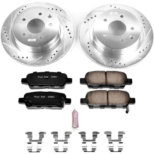 Power Stop 14-17 Nissan Juke Rear Z23 Evolution Sport Brake Kit