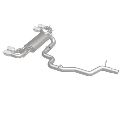 MagnaFlow Sys C/B 2015-2017 Volkswagen Golf R 3in Polished SS Quad Tip Split Rear Exit