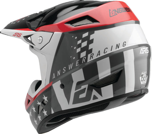 Answer AR5 Rally Helmet Mips Red/Black - XS