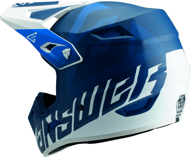 Answer AR1 V2 Bold Helmet Blue/White - XS