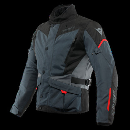 Dainese Tempest 3 D Dry Jacket Glacier Gray/Black/Lava Red Size - 48