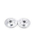 Power Stop 02-06 Acura RSX Front Evolution Drilled & Slotted Rotors - Pair
