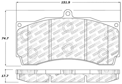 StopTech Performance Brake Pads