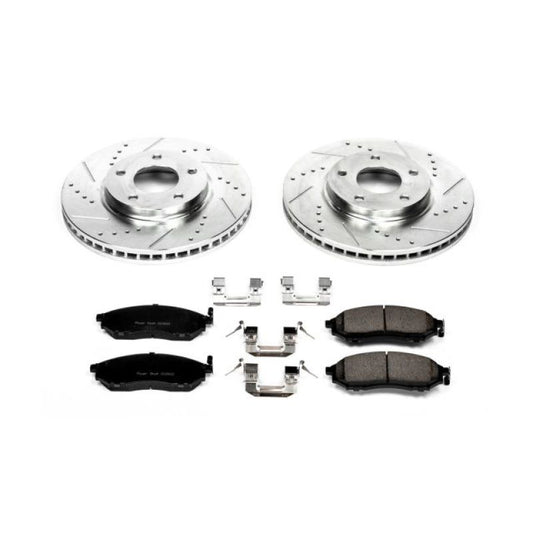 Power Stop 03-04 Infiniti M45 Front Z23 Evolution Sport Brake Kit