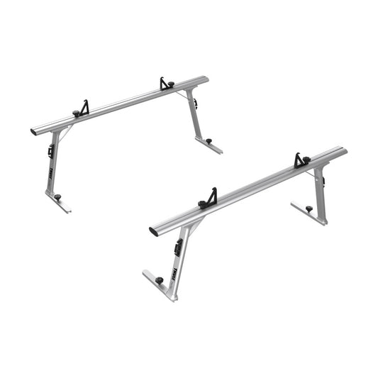 Thule TracRac SR Sliding Overhead Truck Rack - Full Size (RACK ONLY/Req. SR Base Rails) - Silver