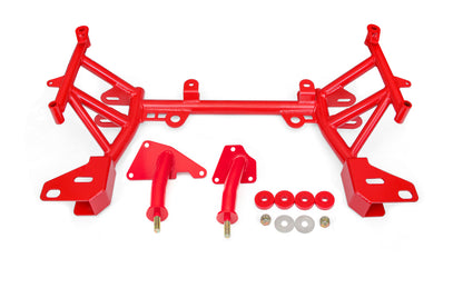 BMR 93-02 4th Gen F-Body K-Member LT1 Motor Mounts Standard Rack Mounts Red