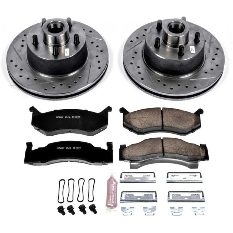 Power Stop 80-81 Chrysler Town & Country Front Z23 Evolution Sport Brake Kit