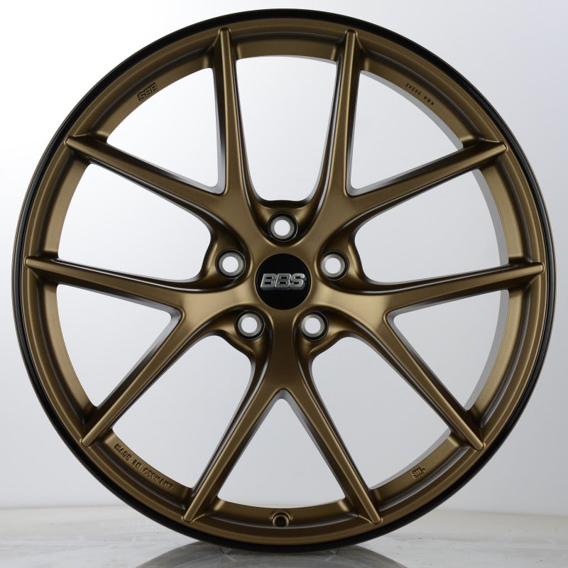 BBS CI-R 19x9 5x120 ET44 Bronze Rim Protector Wheel -82mm PFS/Clip Required - Precision R