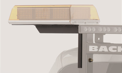 BackRack Light Bracket 16in x 7in Base Drivers or Passenger Side