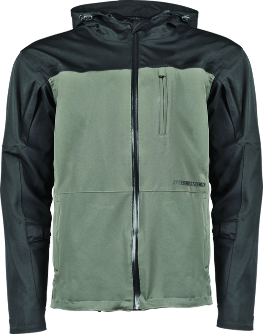 Speed and Strength Fame and Fortune Jacket Black/Olive - 3XL