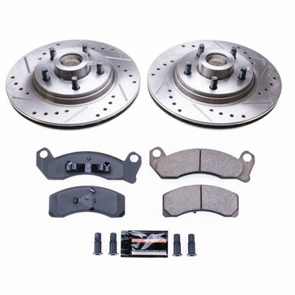 Power Stop 84-86 Ford Mustang Front Z23 Evolution Sport Brake Kit