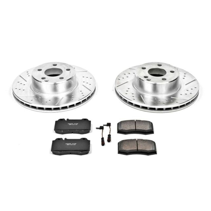 Power Stop 03-06 Mercedes-Benz CL500 Front Z23 Evolution Sport Brake Kit