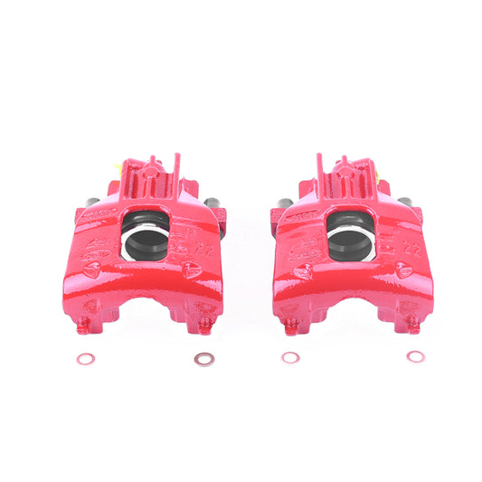 Power Stop 00-04 Ford Focus Front Red Calipers w/o Brackets - Pair