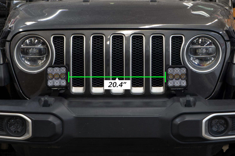 Diode Dynamics Jeep JL SS5 CrossLink Bumper Lightbar Kit Sport Combo