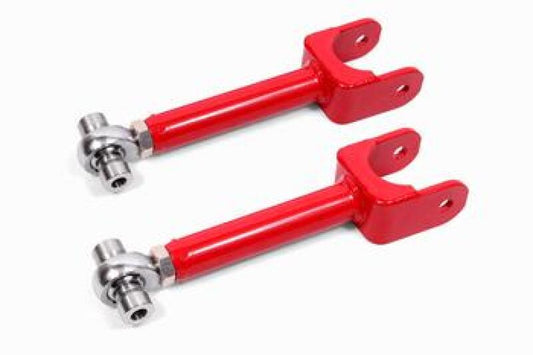 BMR 78-87 G-Body Upper Control Arms DOM Single Adj Rod Ends - Red