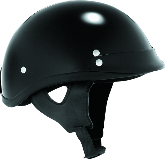 Skid Lids Traditional Helmet Black - XS