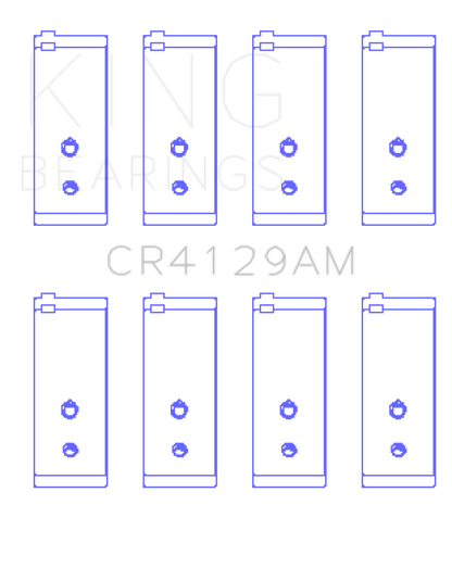 King Toyota 18R/21R (Size Standard) Connecting Rod Bearing Set