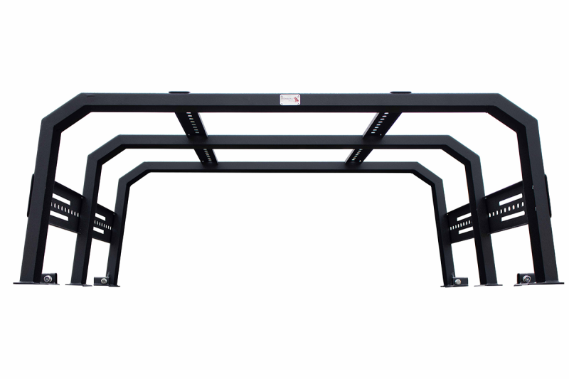 Fishbone Offroad 20+ Jeep Gladiator Bed Rack Full Tackle Rack - Black Powdercoat