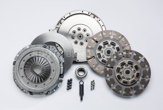 South Bend Clutch 94-98 Ford 7.3 Powerstroke ZF-5 Street Dual Disc Ford/Cummins Conv Clutch Kit