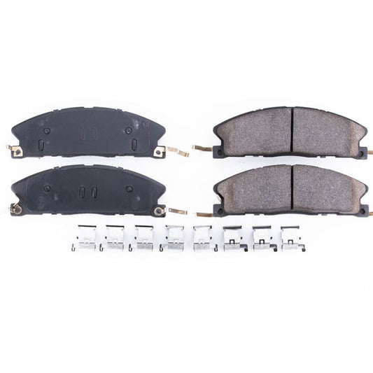 Power Stop 13-19 Ford Explorer Front Z17 Evolution Ceramic Brake Pads w/Hardware