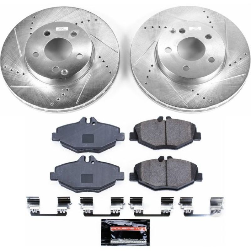 Power Stop 03-05 Mercedes-Benz E320 Front Z23 Evolution Sport Brake Kit