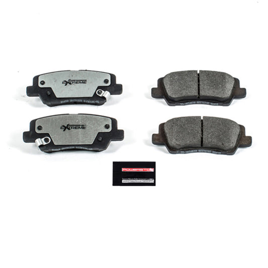 Power Stop 13-18 Cadillac ATS Rear Z26 Extreme Street Brake Pads w/Hardware