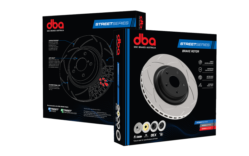 DBA 19-22 Toyota GR Supra (A90) Front Street Series T2 Slotted Rotor